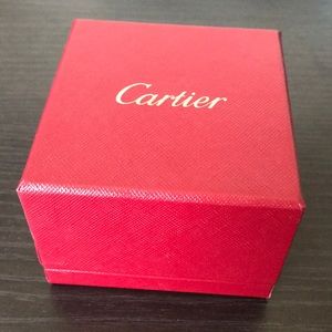 Cartier ring box